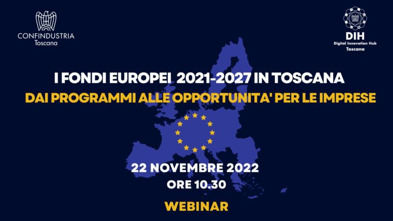 fondi europei regione toscana 2021-2027